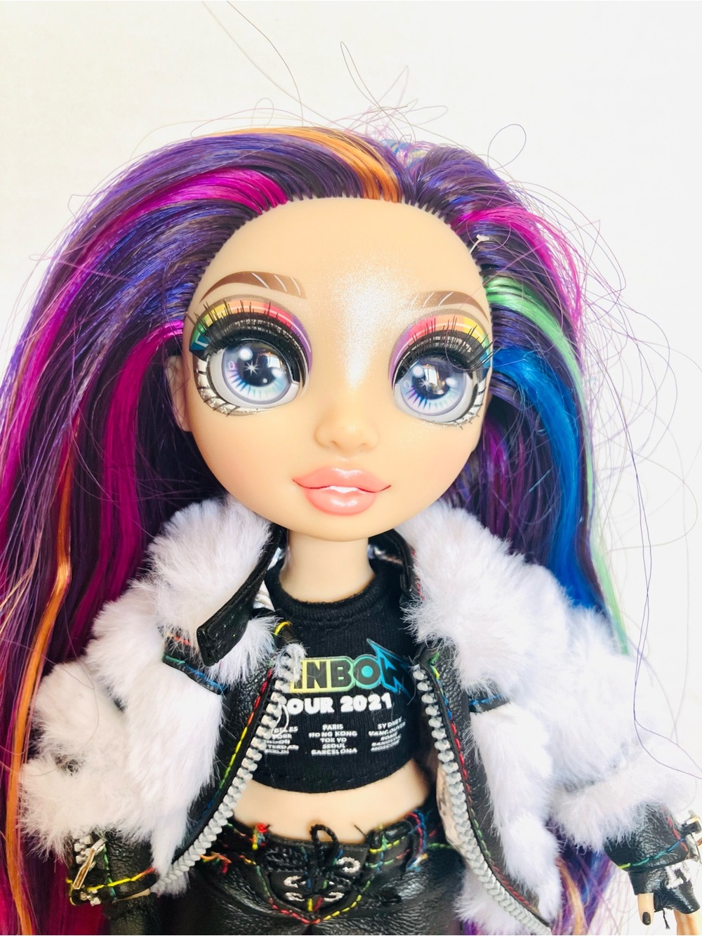 Rainbow High Rockstar Lyric Lucas Fashion Doll Incomplete Read MGA
